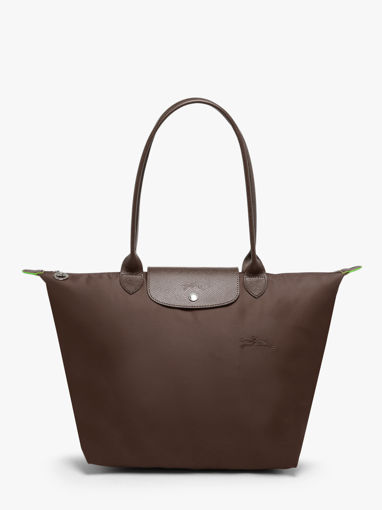 Longchamp Le pliage green Schoudertas Bruin